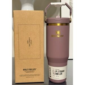 Stanley Ice Flow Flip Straw Tumbler 30oz, CASHMERE PINK